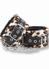 Menottes de chevilles fourrure Tiger Leg Cuff