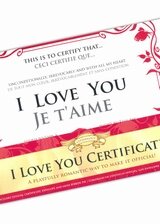 Certificat I love you